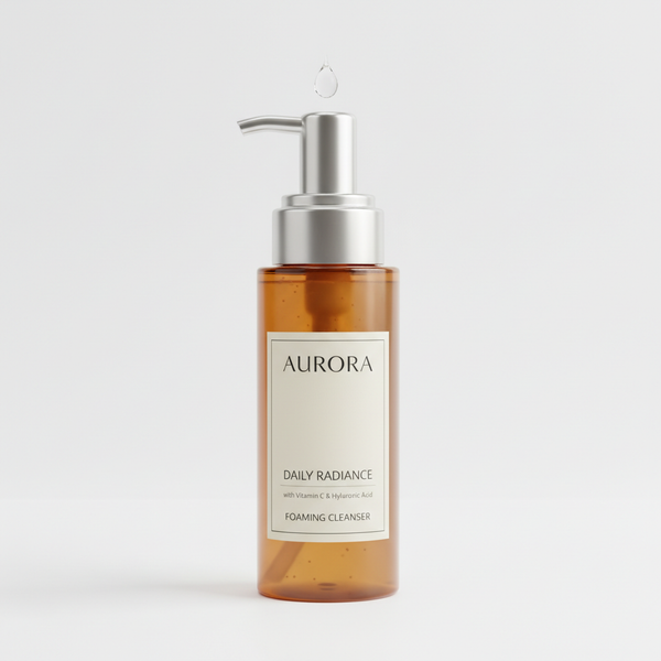Gentle Foaming Face Wash product bottle on white background